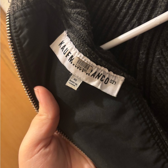 Kaufman Franco zip up sweater Size extra small - Picture 9 of 9
